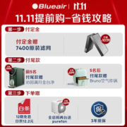 布鲁雅尔（Blueair） 空气净化器 分解式除甲醛空气净化器 除过敏原 除菌 除雾霾 除异味  净化多重污染 除菌除醛除霾全能王7410i