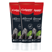 京东百亿补贴:高露洁（Colgate）天然竹炭美白牙膏100g*3  美白牙齿