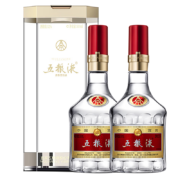 再降价、限1号当天、PLUS会员：五粮液 普五第八代 浓香型白酒 52° 500ml*2瓶 双瓶装（含礼品袋）
