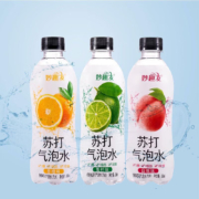 京东百亿补贴:妙趣友 苏打气泡水360ml*6瓶汽水饮料 白桃味