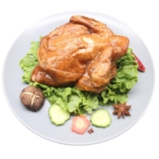 云青叫花鸡500g五香扒鸡整只麻油鸡正宗山西卤味熟食真空开袋即食