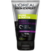 京东百亿补贴：欧莱雅男士洗面奶 抗黑头洁面 50ml *2