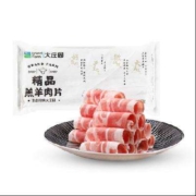 限1500件、20点：大庄园 国产 羔羊肉片卷 500g/袋 涮肉火锅食材 冷冻羊肉羊肉卷