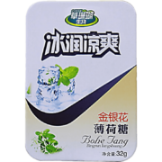需砸蛋：采森 金银花薄荷含片糖 32g