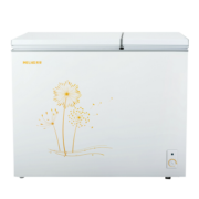 美菱(MELING)220升低霜家用冰柜双箱双温商用小冷柜一级能效低噪母婴母乳冷藏冷冻大容量冰箱BCD-220DT