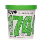 plus会员:谈小爱（TANXIAOAI）陈九爷大师酸笋牛肉面121g*6桶