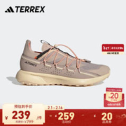 adidas 阿迪达斯 VOYAGER 21舒适户外运动鞋男子阿迪达斯官方TERREX 藕粉色/黑色 40(245mm)