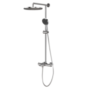汉斯格雅（Hansgrohe） 【国民家居】沄雨240恒温花洒 小境雨三出水花洒 带恒温龙头 升级240沄雨+手持境雨