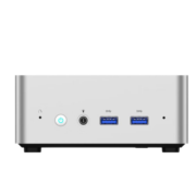 铭凡(MINISFORUM) UN1245/1270酷睿i5-12450H/i7-12700H迷你电脑小主机企业办公家用游戏台式机 UN1245(i5-12450H)极光银 准系统/无内存硬盘系统