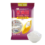 再补货、Plus会员:香满园 靓香油粘米 籼米 4kg 南方大米