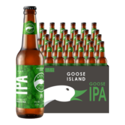 鹅岛（Goose Island）IPA经典印度淡色艾尔精酿啤酒355ml*24瓶整箱装【年货送礼】