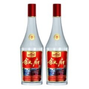 XUFU 叙府 大曲彩标52度浓香型450ML*2双瓶白酒纯粮食酒蓝标升级口粮酒