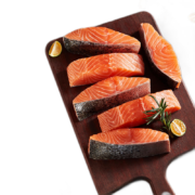 京东百亿补贴:京东京造三文鱼块1kg (不可生食) 大西洋海域鲑鱼 生鲜