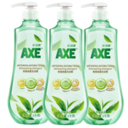 斧头牌AXE除菌洗洁精 青蒿洗洁精洗涤灵厨房洗碗液餐具清洗剂杀菌组合装 淡雅绿茶*3瓶