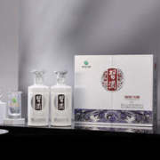 XIJIU 习酒 贵州习酒银质礼盒500ml*2瓶53度酱香白酒(内含精美酒具)年货礼盒