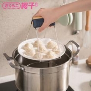 三本樱子 碗碟夹防烫夹不锈钢取碗器家用多功能盘子夹提碗器夹子 隔热防烫夹