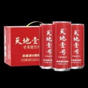 京东小程序、PLUS会员、需首购礼金：天地壹号 苹果醋饮料 红色喜庆装 330ml*15罐/箱