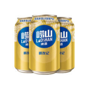 崂山啤酒 崂友记 10度黄啤 330ml*24听