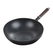 炊大皇（COOKER KING） 铁锅炒锅不粘锅无涂层平底老式炒菜锅大勺家用燃气灶适用 无盖32cm（适合2-4人） 32cm