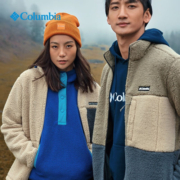 Columbia哥伦比亚户外情侣款男女保暖柔软舒适运动抓绒衣外套AE0790 271浅卡其 XL(185/104A)