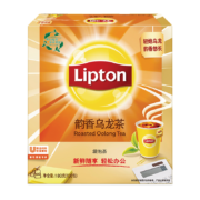 PLUS会员：立顿（Lipton）乌龙茶茶叶办公室休闲下午茶礼盒 冲泡袋泡茶包 1.8g*100