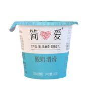 simplelove 简爱 酸奶滑滑原味 100g*18杯