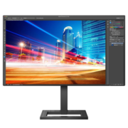 飞利浦 23.8英寸 LGD-IPS屏 75Hz 微边框 低蓝光 HDMI+DP 升降 网课 办公显示器 商务节能显示屏 242E2FE