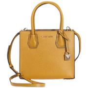 MICHAEL KORS礼物送女友MK女包 中号 橙黄色