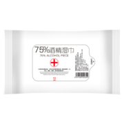 爱肤佳（aifujia）75%酒精消毒湿巾办公室家用大包装80抽儿童学生消毒湿纸巾 80抽*5包（新老包装随机发）