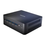 HEDY 七喜 IABOX S10 办公软路由迷你口袋台式电脑主机准系统摩登灰(N100 WIFI6 双网口2.5G Type-C一线通)