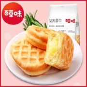 Be&Cheery 百草味 夹心华夫面包200g手撕面包早餐代餐糕点
