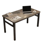 工来工往电脑桌 书桌台式学习桌写字桌卧室学生书桌简易长条桌子书桌家用 胡桃色1.2*0.6*0.73