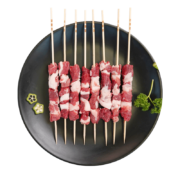 PLUS会员：边塞风 盐池滩羊 羔羊肉串200g/袋 *2件