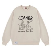 I.T it ccaabb男装卫衣秋季2023潮流图案印花男式卫衣