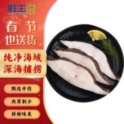 鲜生说 XIANSHENGSHUO）格陵兰比目鱼切段500g/袋 鱼类生鲜 海鲜水产
