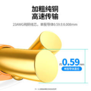 UGREEN 绿联 六类网线千兆超6高速纯铜室内外POE监控网络线双屏蔽家用整箱
