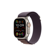Apple/苹果 Watch Ultra2 智能手表GPS+蜂窝款49毫米钛金属表壳靛蓝色高山回环式表带中号MRFF3CH/A