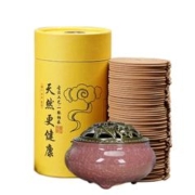 檀香盘香艾草非驱蚊香卫生间厕所除臭