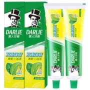DARLIE 好来 黑人好来双重薄荷牙膏家庭装家用装清新口气防蛀去牙渍去烟渍含