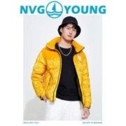 navigare 纳维凯尔 意大利小帆船YOUNG系列 男女秋冬半身字母印花抗皱男羽绒服