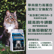 TimberWolf 草本魔力 无谷高蛋白鸡肉三文鱼全阶猫粮10磅