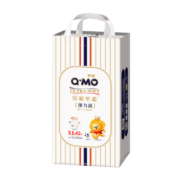 奇莫Q-MO皇家至柔拉拉裤XL42片(12-17kg)加大码弹力裤尿不湿超薄透气