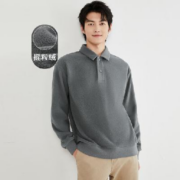 GIORDANO 佐丹奴 摇粒绒polo衫男款 4378733100184