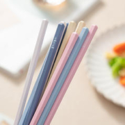 88VIP会员：onlycook 筷子家用 合金筷彩色日式筷子 抗菌防霉防滑 一人一筷