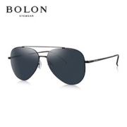暴龙（BOLON）暴龙眼镜飞行员高清偏光墨镜男开车太阳镜 BL8020C10
