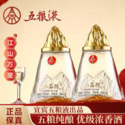 限移动端：WULIANGYE 五粮液 宜宾五粮液出品52度 500mL 2瓶 礼盒装