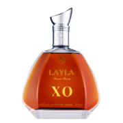 蕾拉LAYLA法国进口洋酒XO白兰地  单支礼盒装700ml*2