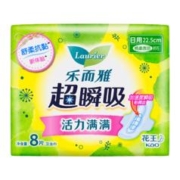 限地区、plus会员:乐而雅（laurier）花王 超瞬吸 纤巧日用护翼型卫生巾 22.5cm 8片 ＊15件
