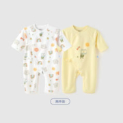 aqpa 宝宝纯棉连身衣 2件装