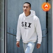 skechers  斯凯奇 秋冬连帽加绒运动卫衣